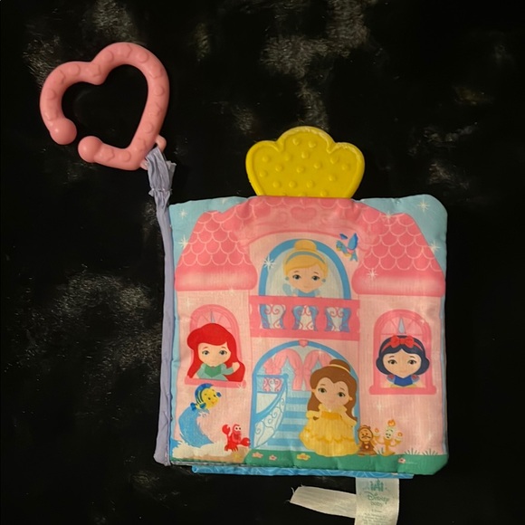 Disney Princess Ariel Plush Toy and Book Set Crinkle Teether - Picture 3 of 11
